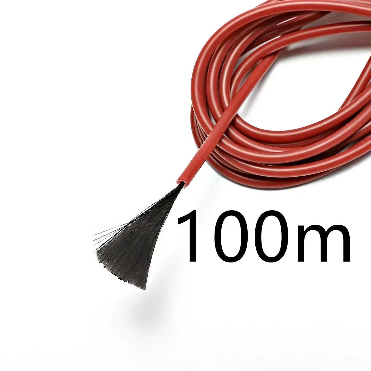 100 Meters 12K Floor Warm Heating Cable 33Ohm/M Carbon Fiber Heating Wires Heating Wire Coil